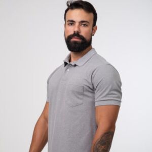 Camisa Polo M/C Slim Piquet C/B 128062