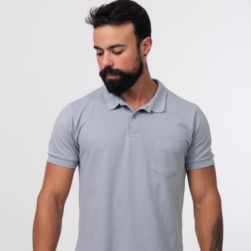 Camisa Polo M/C Slim Piquet C/B 128062