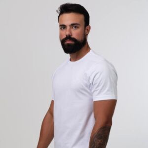 T-Shirt M/C Slim Fit Algodão Extra Sustentável 128467