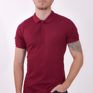 Camisa Polo Manga Curta Trabalhada